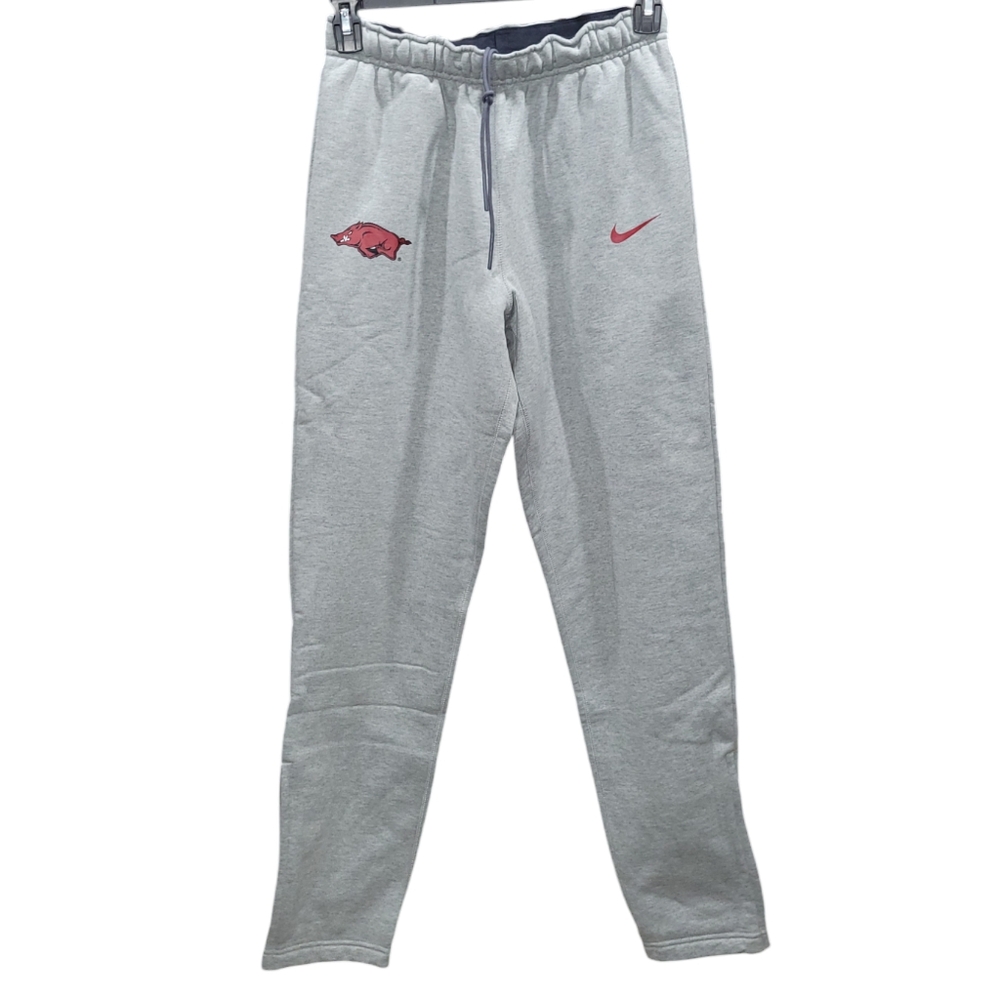 Nike Arkansas Razorback Men's sweatpants ankle zip Size S